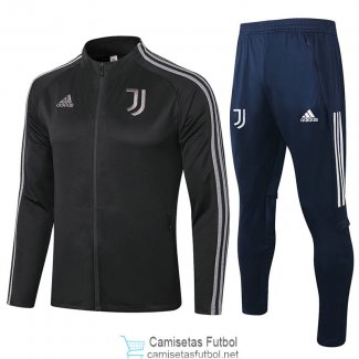 Juventus Chaqueta Black + Pantalon Navy 2020/2021