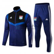 Olympique Lyonnais Chaqueta Black Blue + Pantalon 2019/2020