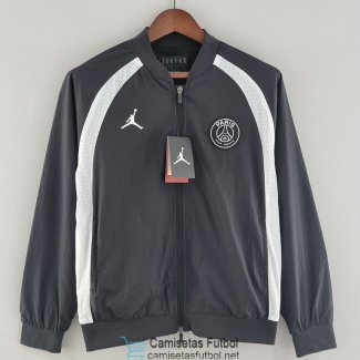 PSG x Jordan Chaqueta Rompevientos Black I 2022/2023