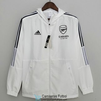 Arsenal Chaqueta Rompevientos White I 2022/2023