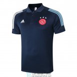Camiseta Ajax Polo Navy 2020/2021
