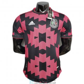 Camiseta Authentic Mexico Pink 2020/2021