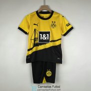 Camiseta Borussia Dortmund Niños 1ª Equipación 2023/2024