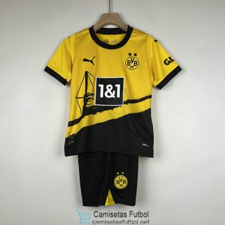 Camiseta Borussia Dortmund Niños 1ª Equipación 2023/2024