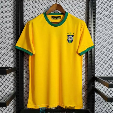 Brasil 1970 Camiseta Retro Fútbol