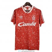 Camiseta Liverpool Retro 1ª Equipación 1989 1990