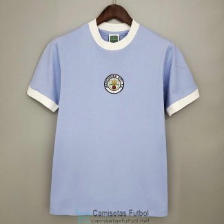 Camiseta Manchester City Retro 1ª Equipación 1972/1973