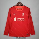 Camiseta Manga Larga Liverpool 1ª Equipación 2021/2022