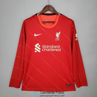 Camiseta Manga Larga Liverpool 1ª Equipación 2021/2022