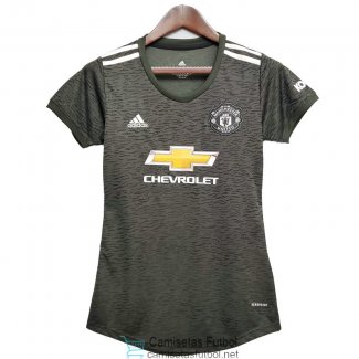 Camiseta Mujer Manchester United 2ª Equipación 2020/2021