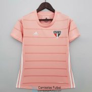 Camiseta Mujer Sao Paulo FC Training Pink IV 2021/2022