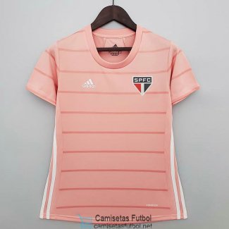 Camiseta Mujer Sao Paulo FC Training Pink IV 2021/2022