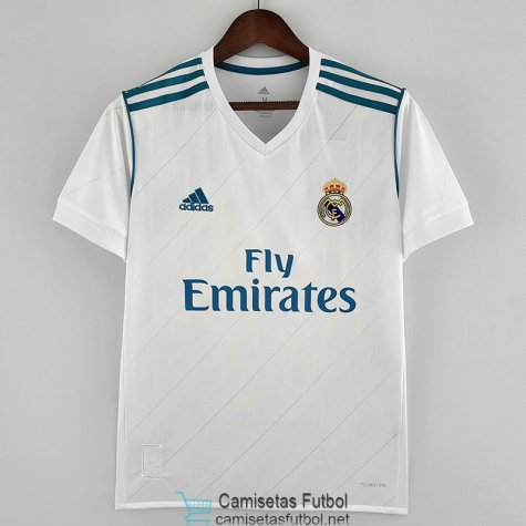 Camiseta Real Madrid Retro 1ª Equipación 2017/2018 l camisetas Real Madrid