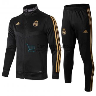 Real Madrid Chaqueta Black + Pantalon 2019/2020