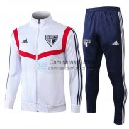 Sao Paulo FC Chaqueta White + Pantalon 2019/2020