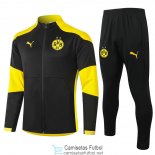 Borussia Dortmund Chaqueta Black + Pantalon 2020/2021