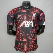 Camiseta Authentic Liverpool Training Black 2020/2021