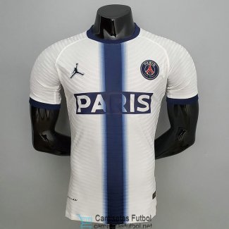 Camiseta Authentic PSG Jordan Special Edition White Blue 2022/2023