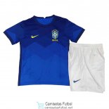 Camiseta Brasil Niños 2ª Equipación 2020/2021