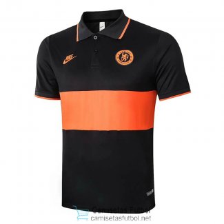 Camiseta Chelsea Polo Black 2019/2020