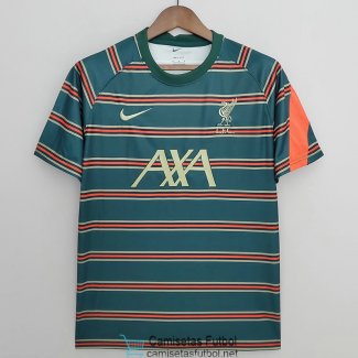 Camiseta Liverpool Training Green I 2022/2023