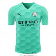 Camiseta Manchester City Portero Green 2020/2021