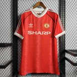 Camiseta Manchester United Retro 1ª Equipación 1990/1992