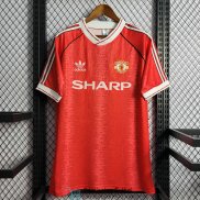 Camiseta Manchester United Retro 1ª Equipación 1990/1992