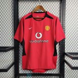 Camiseta Manchester United Retro 1ª Equipación 2002/2004