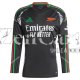 Camiseta Manga Larga Arsenal Segunda Equipacion Jersey Player Version 2024/2025