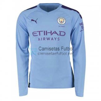 Camiseta Manga Larga Manchester City 1ª Equipación 2019/2