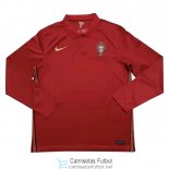 Camiseta Manga Larga Portugal 1ª Equipación 2020/2021