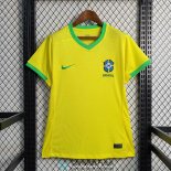 Camiseta Mujer Brasil 1ª Equipación 2023/2024