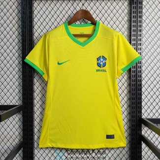Camiseta Mujer Brasil 1ª Equipación 2023/2024