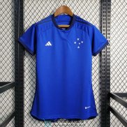 Camiseta Mujer Cruzeiro 1ª Equipación 2023/2024