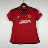 Camiseta Mujer Manchester United 1ª Equipación 2023/2024
