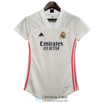 Camiseta Mujer Real Madrid 1ª Equipación 2020/2021