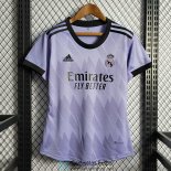 Camiseta Mujer Real Madrid 2ª Equipación 2022/2023