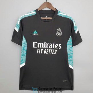 Camiseta Real Madrid Training Black Green III 2021/2022