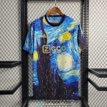 Camiseta Ajax x Van Gogh Blue 2023/2024