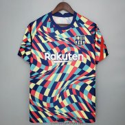 Camiseta Barcelona Training Distortion 2021/2022