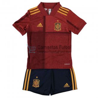 Camiseta Espana Niños Euro 1ª Equipación 2