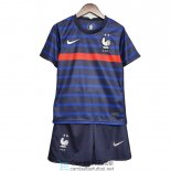 Camiseta Francia Niños 1ª Equipación EURO 2020