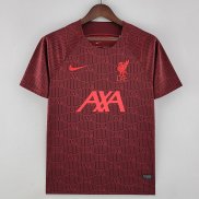 Camiseta Liverpool Training Red I 2022/2023