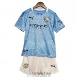 Camiseta Manchester City Niños 1ª Equipación 2020/2021