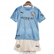 Camiseta Manchester City Niños 1ª Equipación 2020/2021