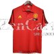 Camiseta Manchester United Polo Black Red 2020/2021