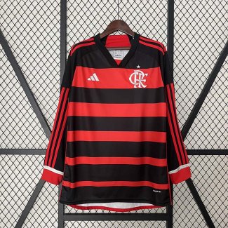 Camiseta Manga Larga Flamengo 1ª Equipación 2024/2025