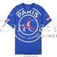Camiseta PSG x Jordan Training Blue Big Logo 2020/2021