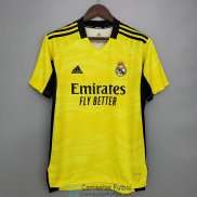 Camiseta Real Madrid Portero Yellow 2021/2022